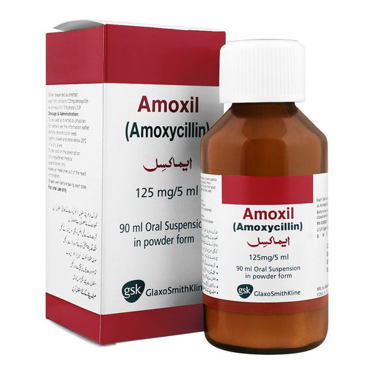 Amoxil   125mg/90 ml Syp