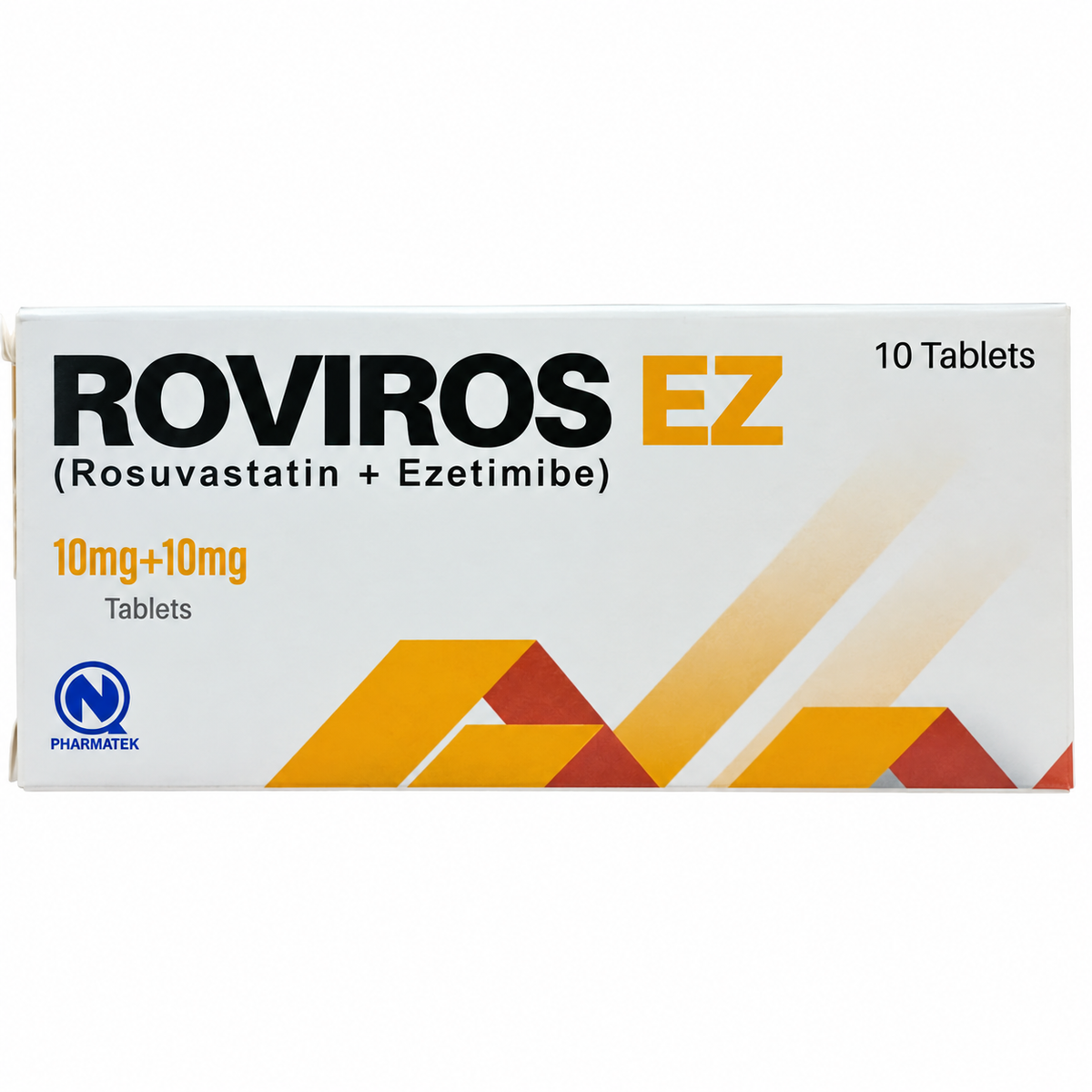 Roviros-EZ 10/10 mg Tab