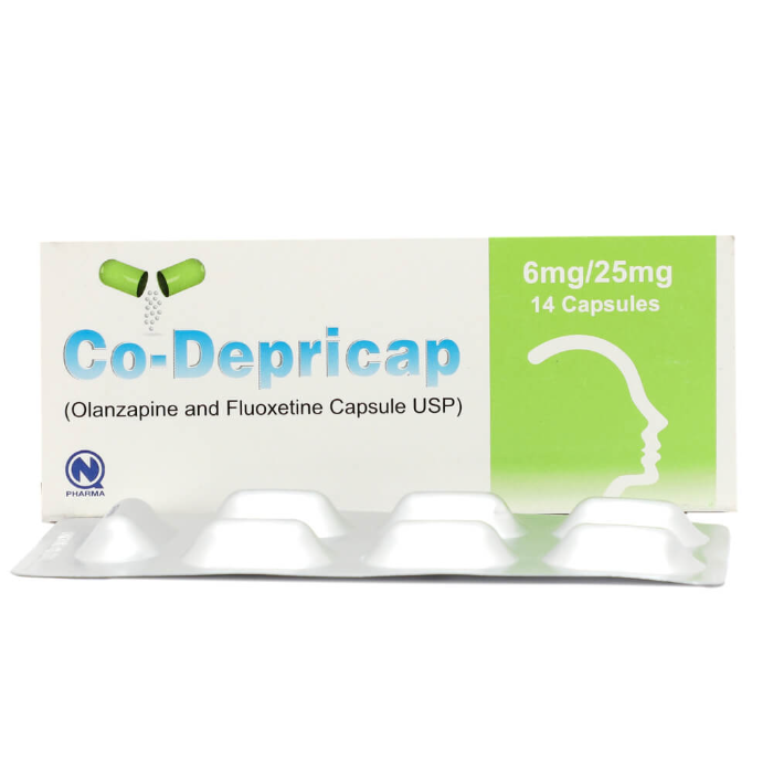Co-Depricap   6/25 mg Cap