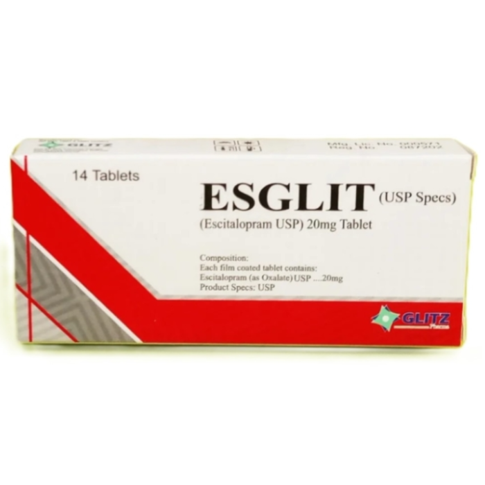 ESGLIT TAB 20MG  14 s Tab