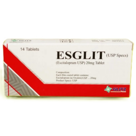 ESGLIT TAB 20MG  14 s Tab