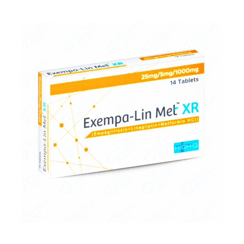 Exempa-Lin Met XR 25/5/1000 mg .