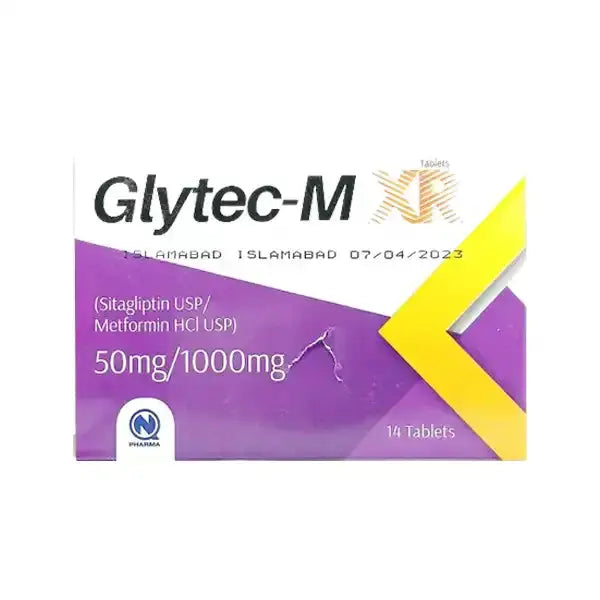 Glytec MXR 50/1000 mg tab 14s 50/1000 . Tab