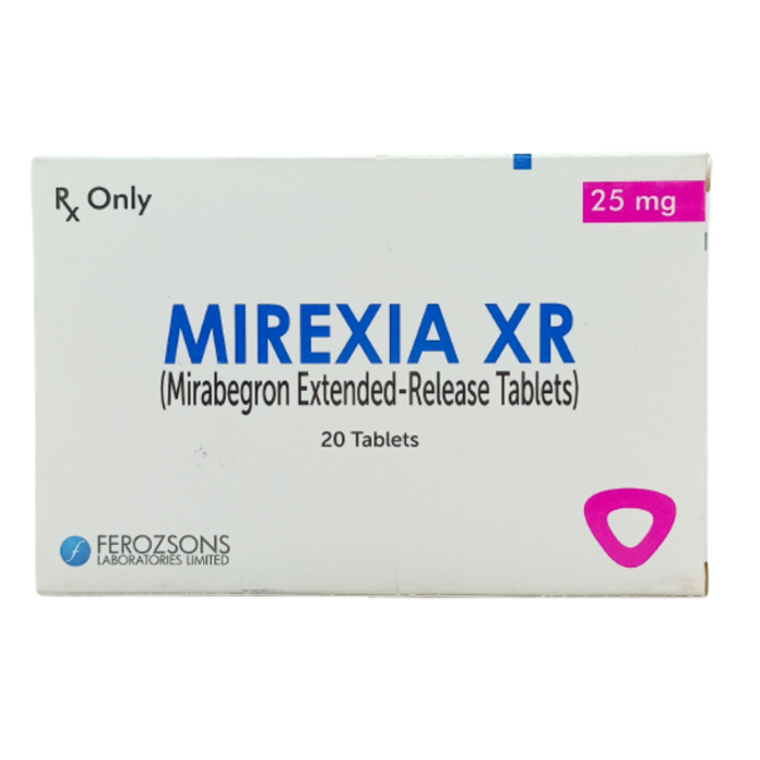 Mirexia XR 25 mg Tab