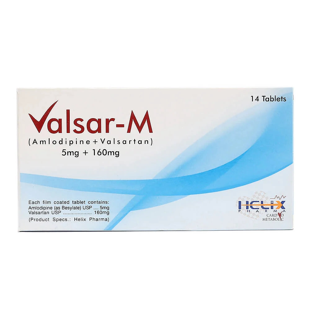 Valsar-M  5/160 mg Tab
