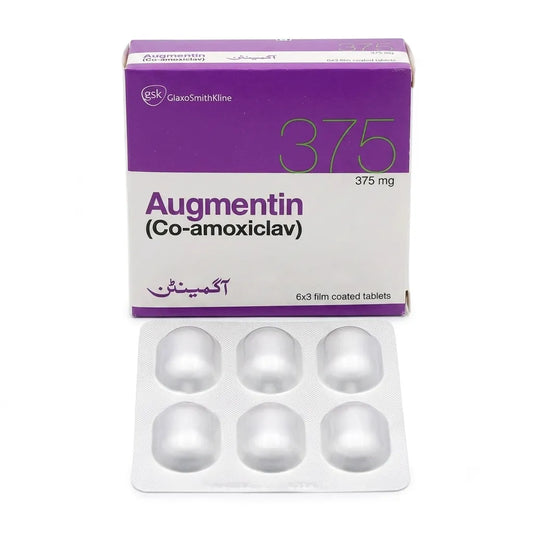Augmentin Tab 375Mg 18'S