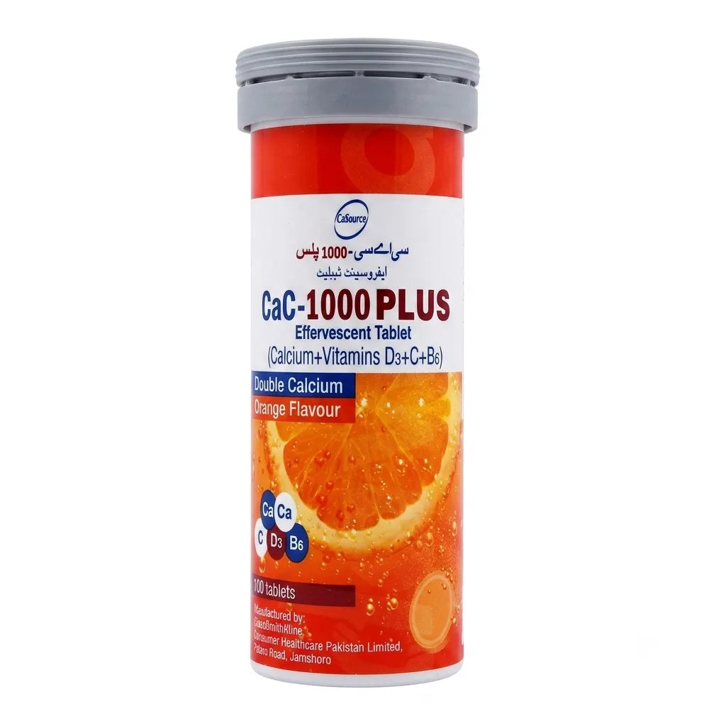 Cac1000 Plus Tab-Orange 10's