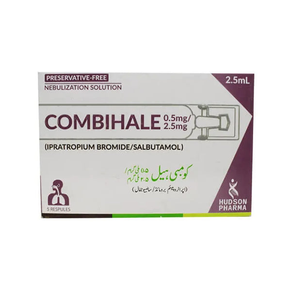 Combihale-10s 0.5mg/2.5 ml Nebules