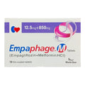 Empaphage-M 12.5+850 mg Tab
