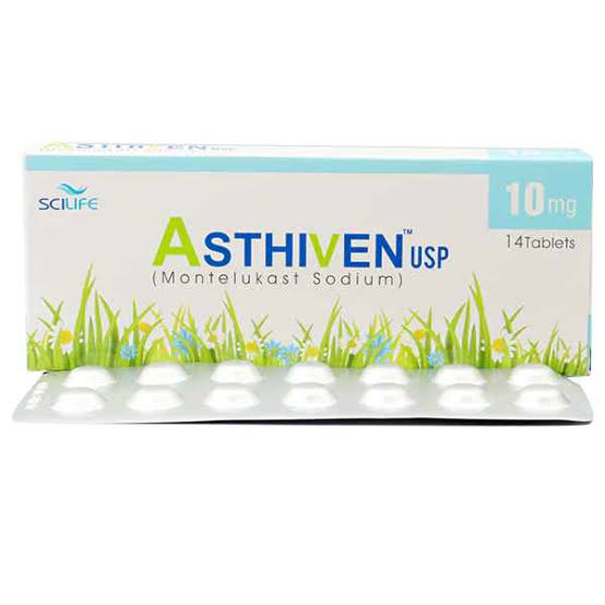 Asthiven 10 mg Tab