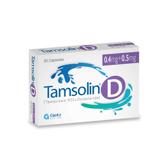 Tamsolin D 04mg/0.5 mg Cap