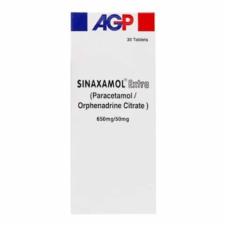 Sinaxamol Extra 650/50 mg Tab