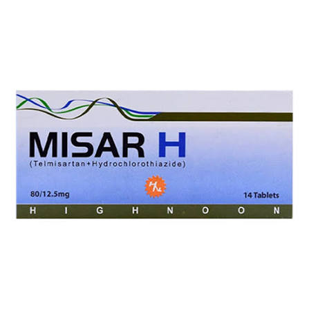 Misar-H-20s 80/12.5 mg Tab