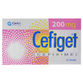 cefiget 200mg tab 10s 200 mg Tab