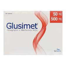Glusimet 50/500 mg Tab