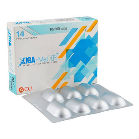 XIGA-MET XR 10/500 mg Tab
