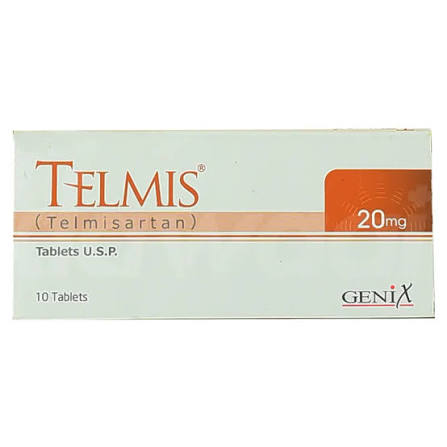Telmis  20 mg Tab