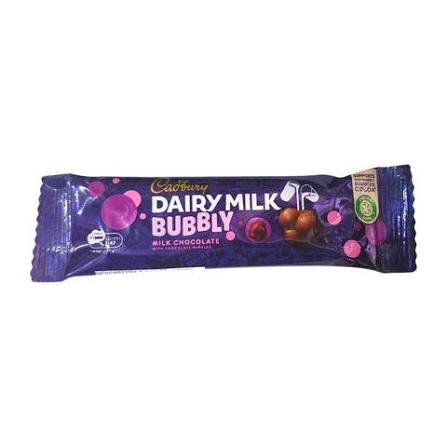 DAIRY MILK BUBBLY RS 50  . --