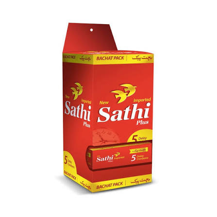 SATHI PLUS CONDOM  5 s --