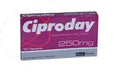 Ciproday  250 mg Tab