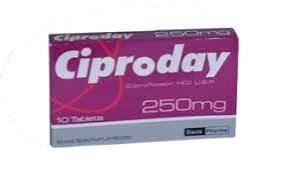 Ciproday  250 mg Tab