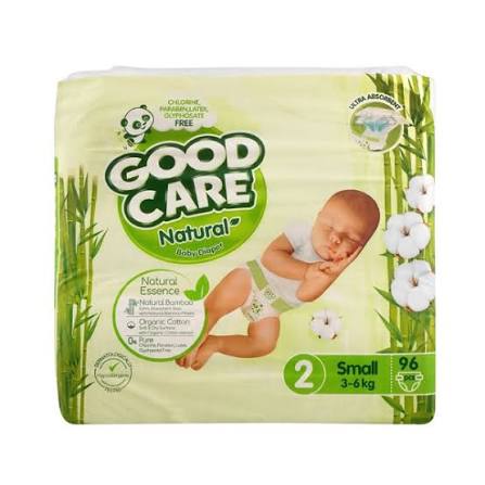 GoodCare Nat Diaper Small 2 No 96 s --