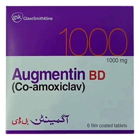 Augmentin BD-12s 1000 mg Tab