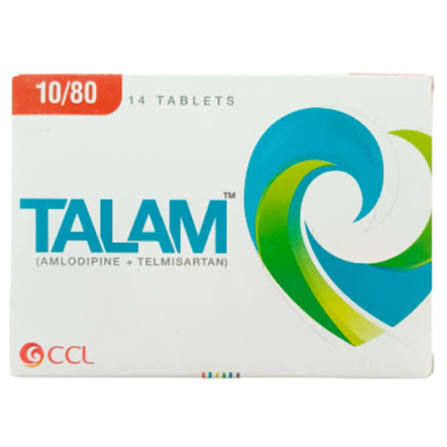 Talam 10/80 mg Tab