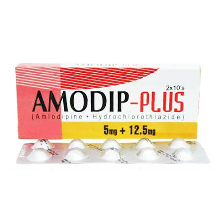 Amodip Plus 5/12.5 mg Tab