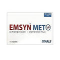 Emsyn-Met 12.5/500 mg Tab