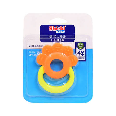 Shield Baby Sillicon Teether - . --