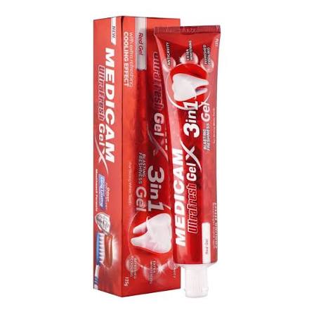 MEDICAM RED GEL 125 g Tooth Paste