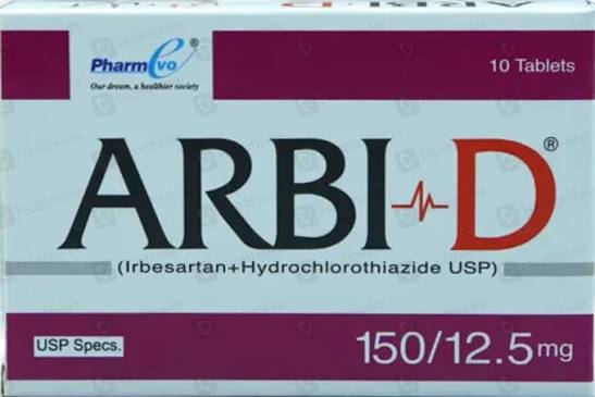 Arbi D   150/12.5 mg Tab