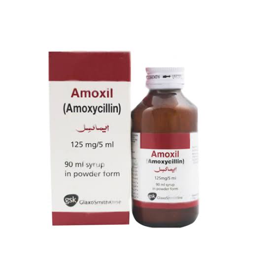 Amoxil   250mg/90 ml Syp