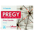 PREGY  25 mg Cap