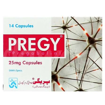 PREGY  25 mg Cap