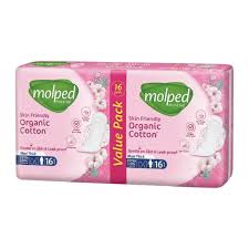 Molped Organic Cotton XL 16Pads  . --