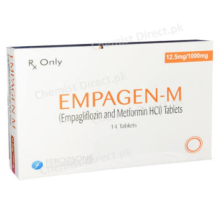 EMPAGEN-M  12.5/1000 mg Tab