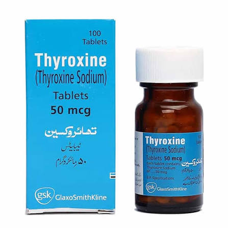 Thyroxine   50 mcg Tab