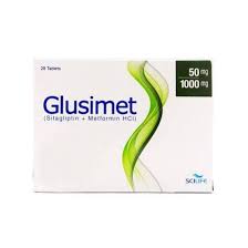 Glusimet 50/1000 mg Tab