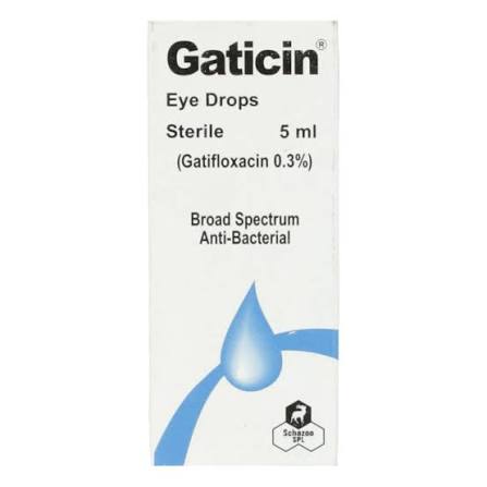 Gaticin 0.3% 5 ml Eye Drop