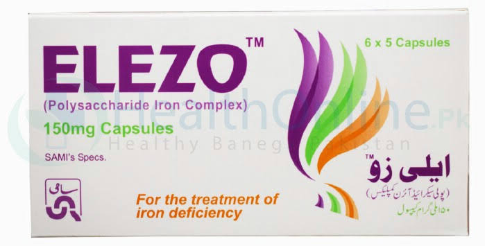 ELEZO CAP 30S 150 mg .
