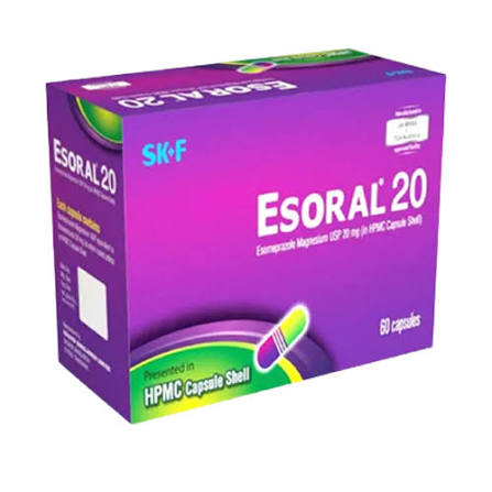Esoral 20 mg Cap