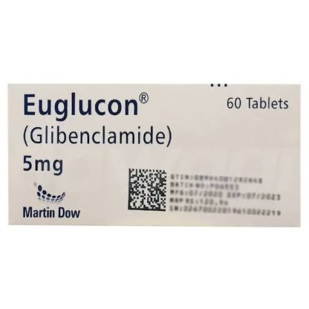 Euglucon 60s 5 mg Tab