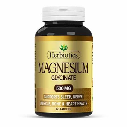 HB Magnesium Glycinate-60s 500 mg Tab