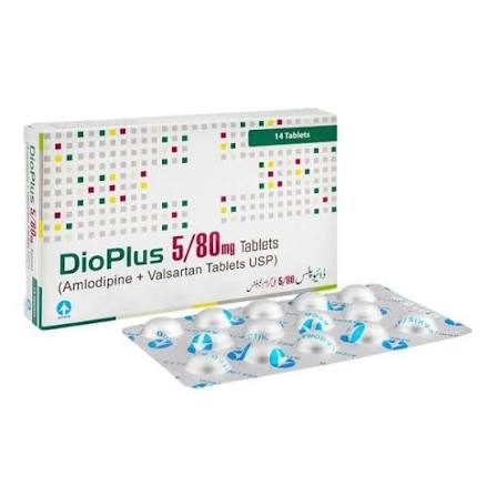 Dioplus 5/80 mg Tab
