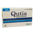 QUTIA TAB 30S 25 mg .