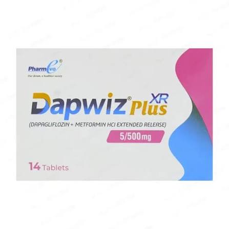 Dapwiz Plus-XR 5/500 mg Tab