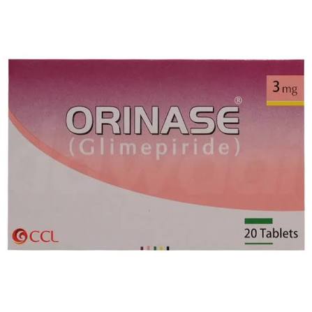 Orinase 3 mg Tab