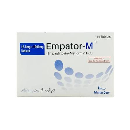Empator-M 14s 12.5 / 1000 mg Tab